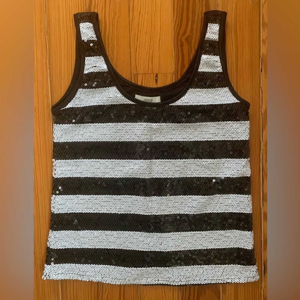 Sequined Tank Top